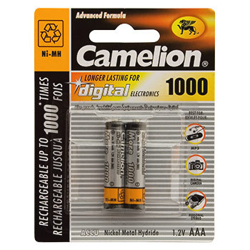 Аккумулятор Camelion ААА 1000mah Ni-MH 1шт